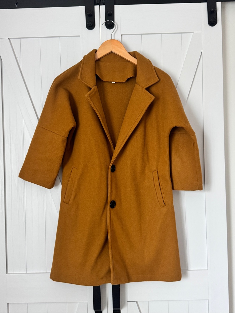 Women’s Camel Brown Overcoat